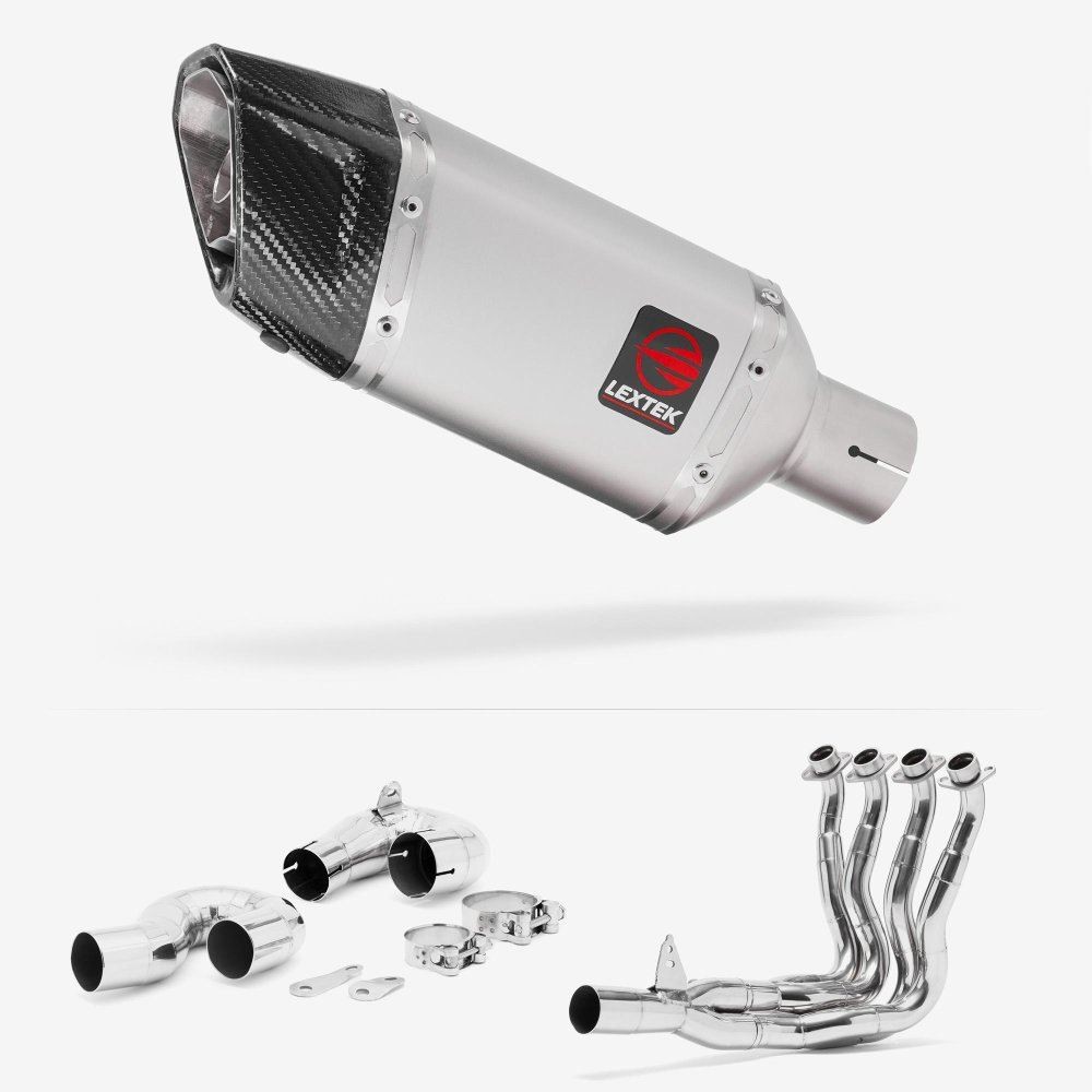 Lextek SP5 Exhaust System 200mm for Honda CBR1000RR Fireblade (14-16)