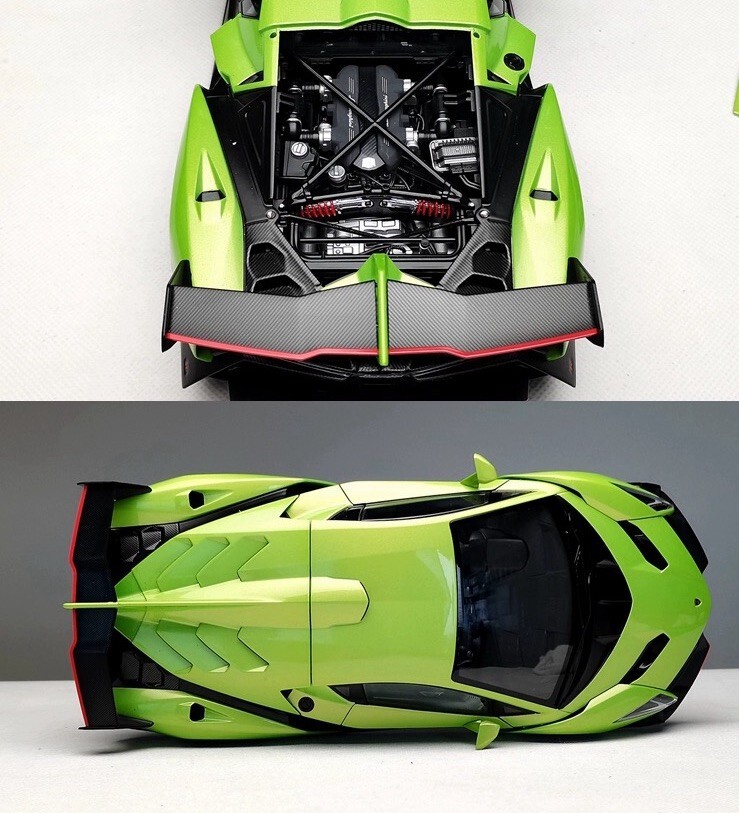 AUTOART 1/18 FOR Lamborghini Veneno Sports car model metal | eBay