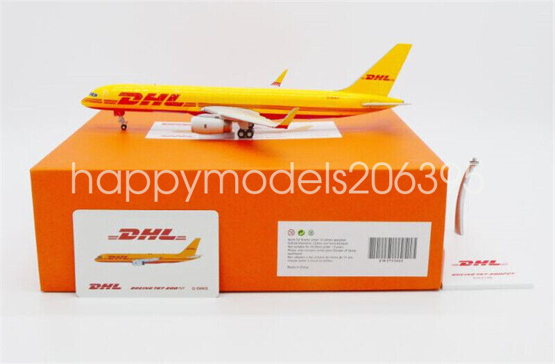 航空機 JcWings 1/200 DHL B757-200PCF G-DHKF JC Wings 1:200 DHL Air Boeing B757-200PCF Diecast Aircraft