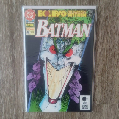 Batman Eclipso The Darkness Within Annual #16 (1992) - DC Comics Classic Issue!