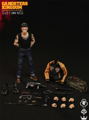 その他 DAMTOYS GK017 Gangsters Kingdom Club2 DAM Toys The Gangsters Kingdom - Club 2 Van Ness GK017 1/6 Figure