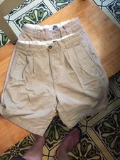 EUC 2 Pairs GapKids Medium TAN shorts ADJUSTABLE WAIST boy sz 12 REG Easy Fit