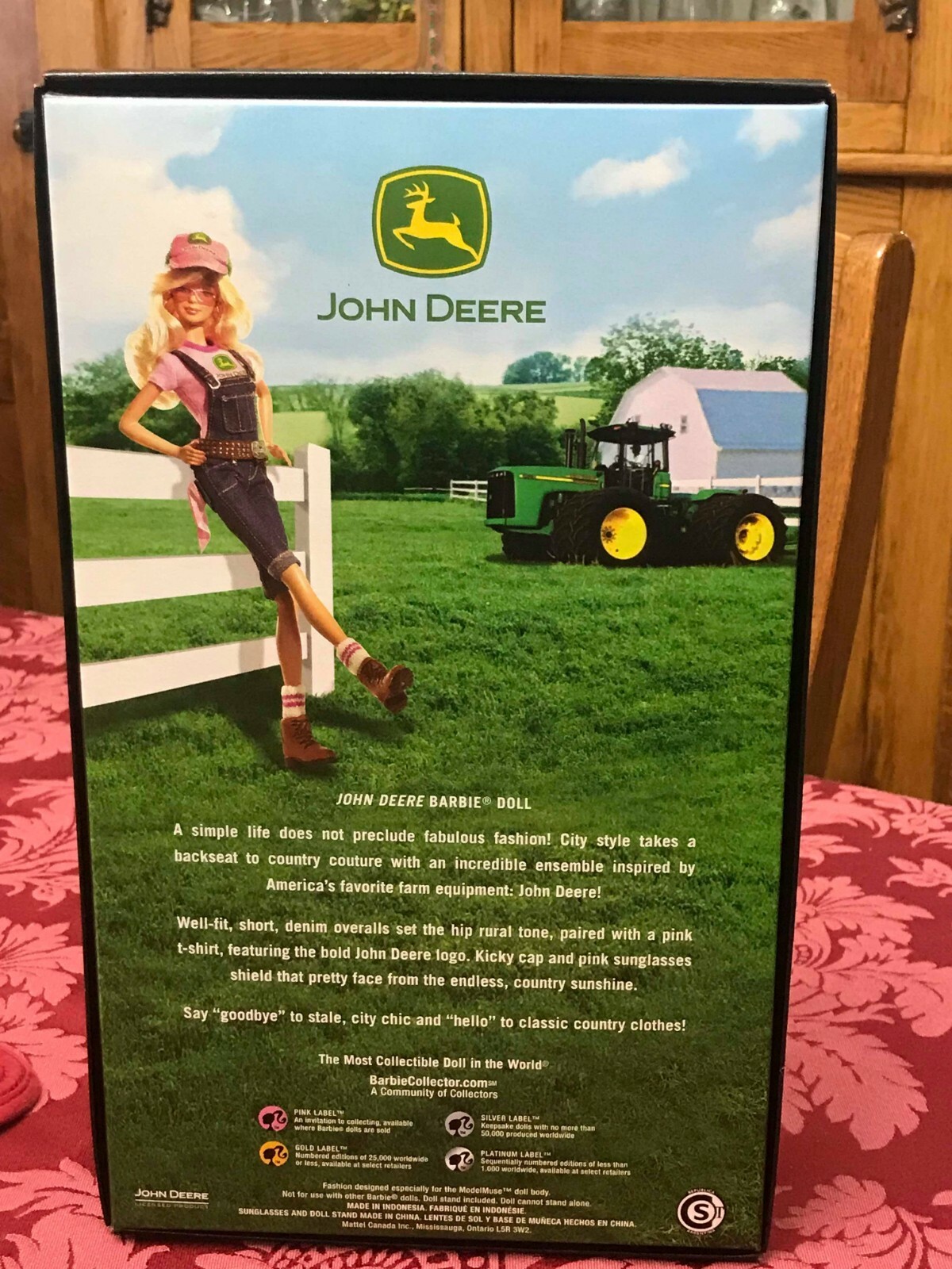 john deere barbie doll