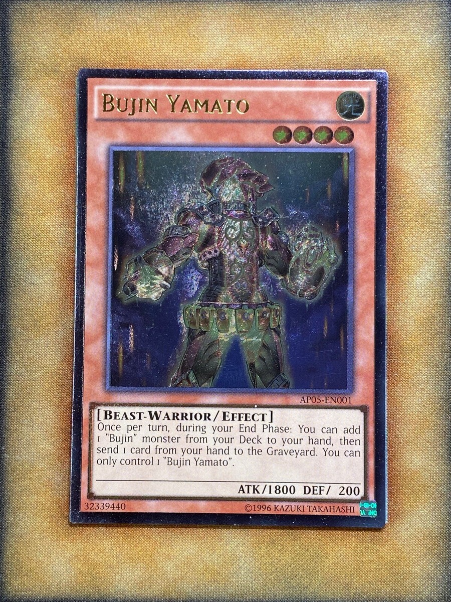 Yugioh Bujin Yamato AP05-EN001 Ultimate Rare NM