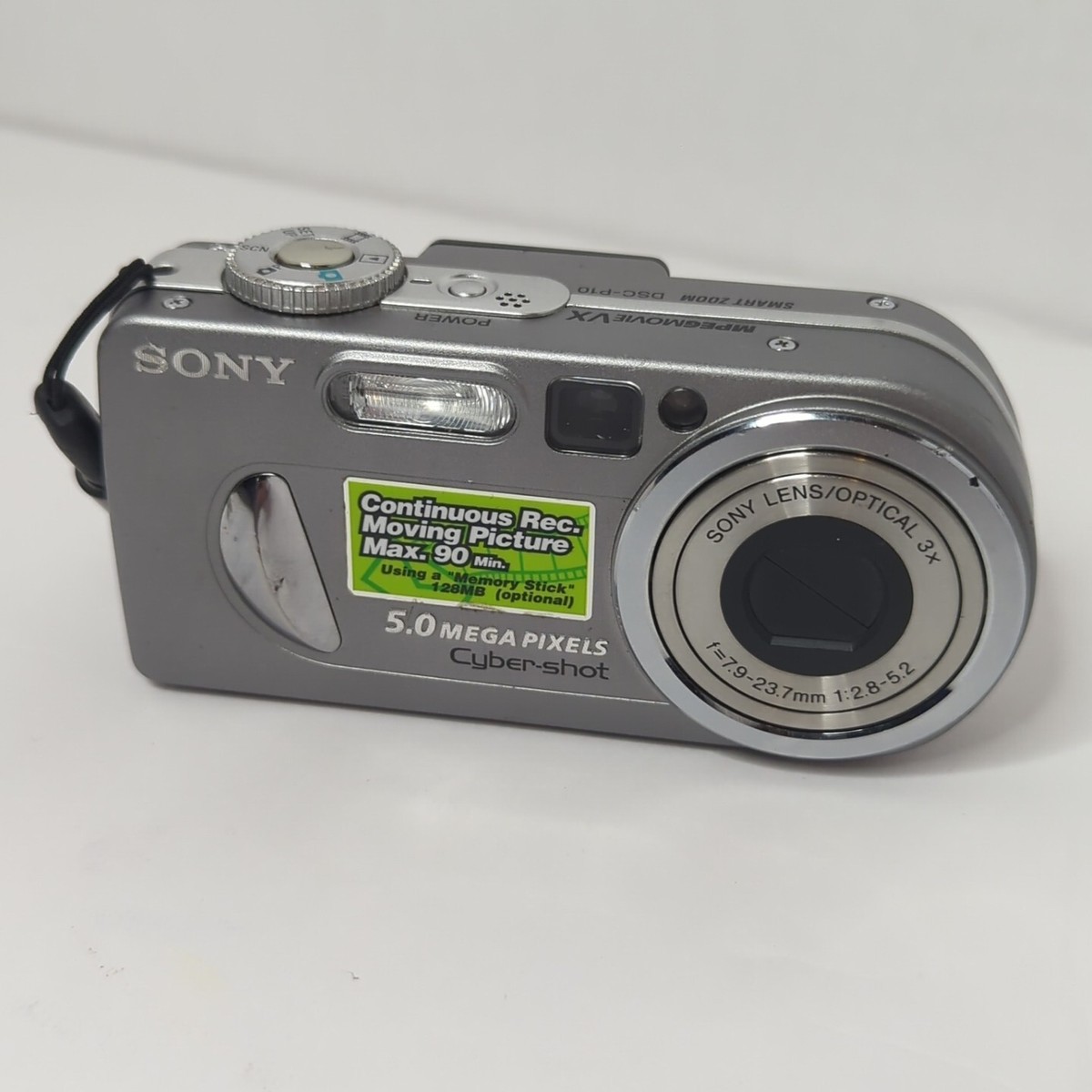 Sony Cyber Shot DSC-P10 5.0mp Digital Camera *For Parts Or Repair