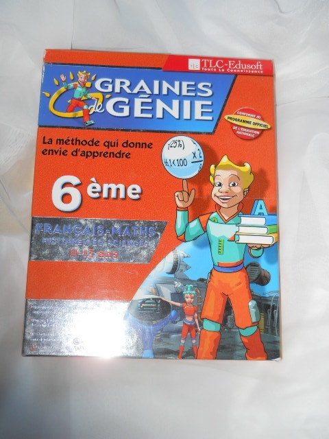 Coffret graines de génie - entraînement scolaire multimédia - français et maths avec théodule - 4éme / 13 -14 ans -les conseils de théodule - avec