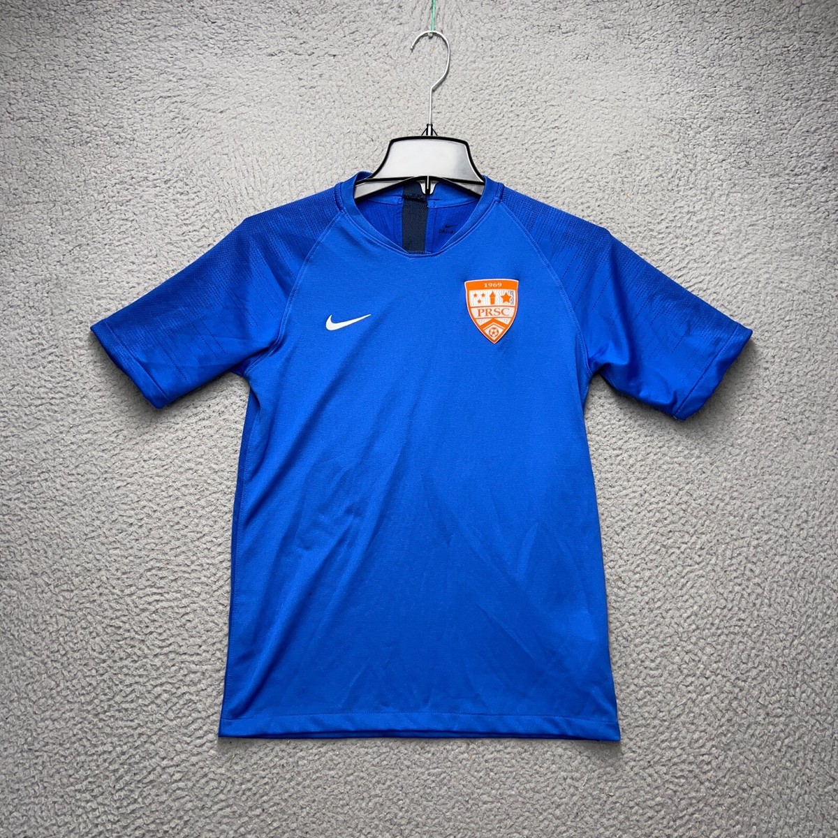 Park Ridge Soccer Club Jersey Boys XL Blue Nike DriFit Pullover