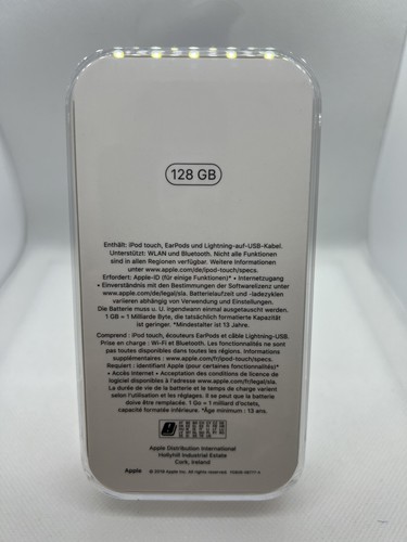 Apple iPod Touch 7. Generación 7G (128GB) Plata Collectors Raro Nuevo - Imagen 9 de 10