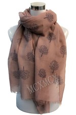 Women Ladies New Fashion Mulberry Tree Print Tree Pattern Shawl Scarf  
