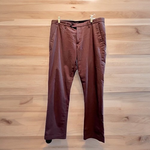 Ted Baker London Pants Mens 34 X 31 Brown Flat Front Dress
