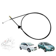 HOOD BONNET CABEL LOCK CONTROL RELEASE FOR 2007-2013 TOYOTA YARIS SEDAN VIOS