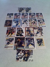 *****Jeff Brown*****  Lot of 75+ cards.....34 DIFFERENT / Hockey 