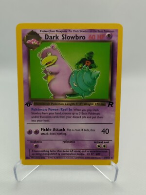 Dark Slowbro 英語版 29/82 Dark Slowbro 29/82 Pokémon First Edition Team Rocket Non Holo Rare