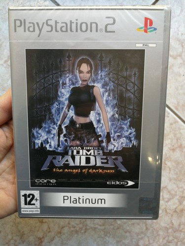 Platinum Lara Croft Tomb Raider The Angel of Darkness PS2 Italian NEW&SEALED - Picture 1 of 4