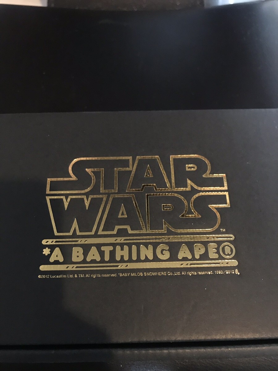A Bathing Ape Star Wars Collab Glass Set Of 4 Extremely Rare | eBay