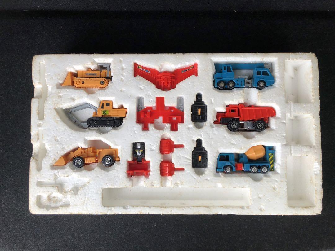 Diaclone 6-In-1 Constructicons 建設ロボ 合体