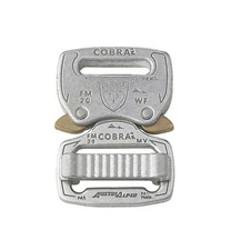AustriAlpin Fashion Model 20mm / 0.75" Cobra Chrome Buckle - FM20AVF