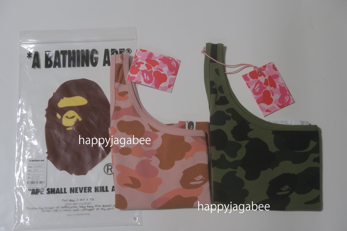 A BATHNIG APE Ladies' 1ST CAMO ONE SHOULDER TOP 1K30208001 r A BATHNIG APE Ladies' 1ST CAMO ONE SHOULDER TOP 1K30208001 r