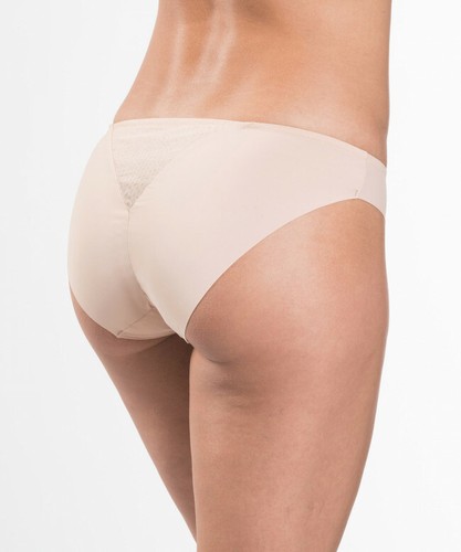 Lingerie AUBADE ONDE SENSUELLE FR 4 EUR 42 UK US L culotte brésilienne nue CP22 - Imagen 2 de 4