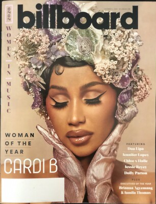 Billboard Magazine December 5, 2020 Cardi B Woman Of The Year
