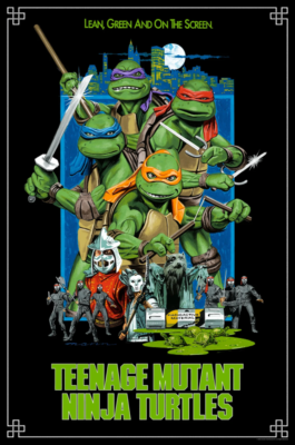 Teenage Mutant Ninja Turtles Poster by Paul Mann Classic Edition