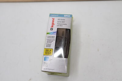 Legrand Self Testing GFCI Receptacle Tamper Resistant Dark Bronze 15A 125V