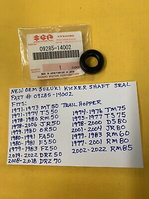 OEM SUZUKI Kicker Shaft Seal (09285-14002) MT50,JR50,JR80 OEM SUZUKI Kicker Shaft Seal (09285-14002) MT50,JR50,JR80