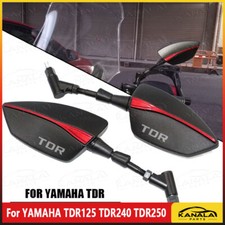 For YAMAHA TDR125 TDR240 TDR250 Motorcycle Parts Aluminum Side Rearview Mirrors