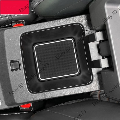 Fits Mitsubishi Outlander 2022-24 Rubber Non-slip Gate Slot Mat Cup Holder Pads - Picture 7 of 18