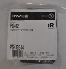InVue PS412 Power Supply 4 Position USB-A PS412B44 Genuine OEM Replacement