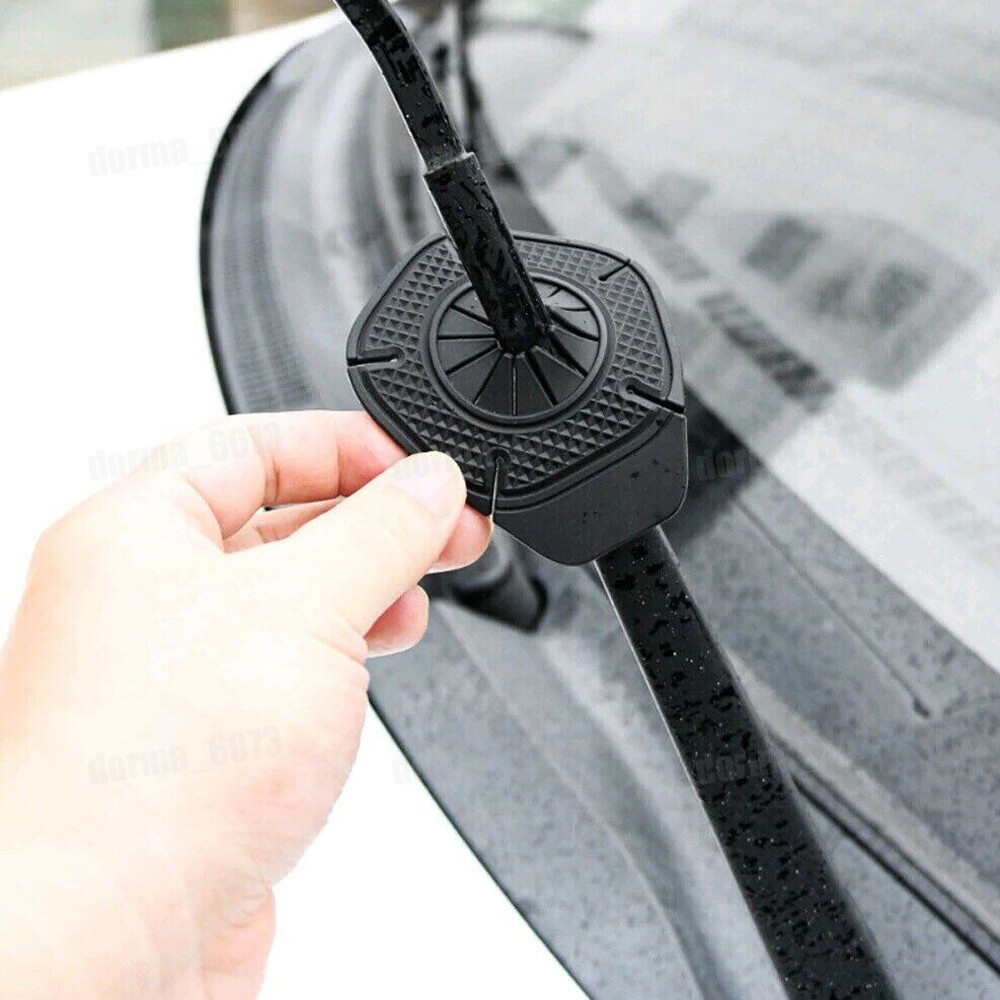 2Pcs Silicone Car Windshield Wiper Hole Protector Cover Dustproof