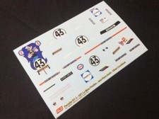 1971 ESSAIS LE MANS #43 PORSCHE 911 J.-P. BODIN/GILBERT COURTHIADE 1:43 DECALS