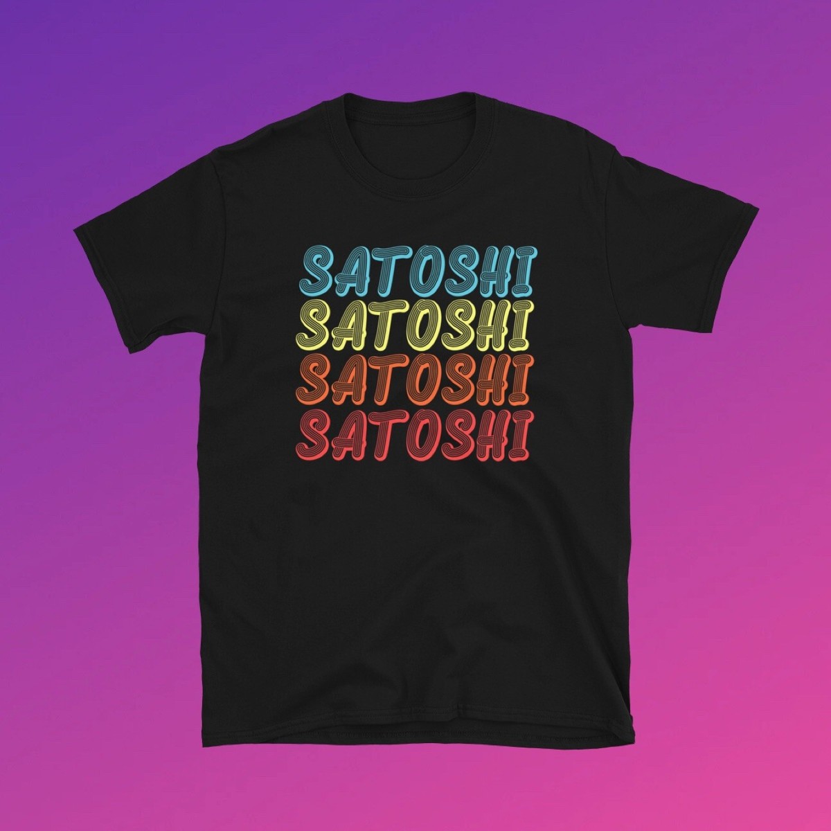 Satoshi Nakamoto Crypto Unisex Tee Shirt | eBay