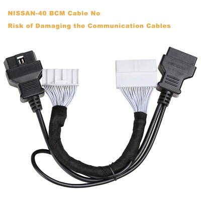 OBDSTAR for NISSAN 40 BCM Cable Used for X300 DP PLUS/ X300 PRO4/ X300 DP