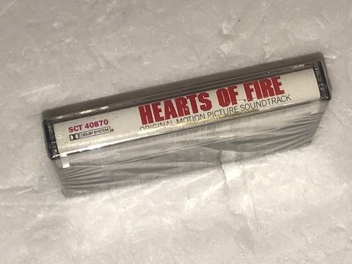 HEARTS OF FIRE SOUNDTRACK CASSETTE TAPE 1987 PROMO SEALED NEW PROMOTIONAL DYLAN - Picture 3 of 3