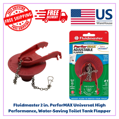 #ad #ad Fluidmaster 2 in. PerforMAX Universal High Performance Water Saving Toilet Tank $7.85