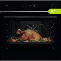 Aeg Einbaubackofen Schwarz 72L Pyrolyse Wlan Steamcrisp Dampf