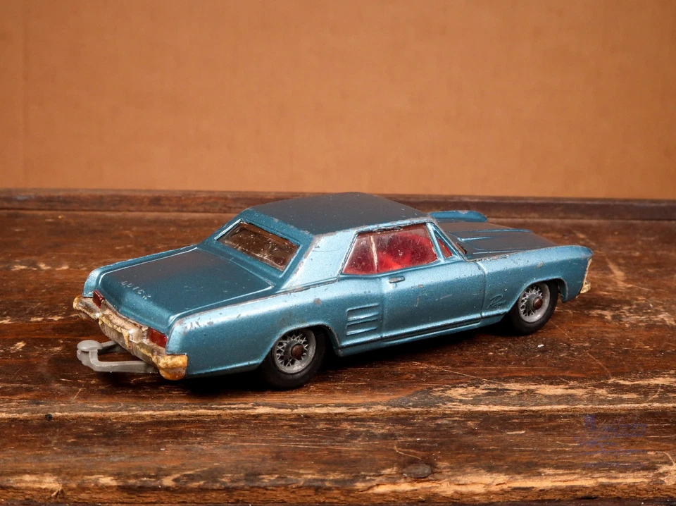 Corgi Toys 245 Buick Riviera blau met. vintage diecast rare - Bild 3 von 4