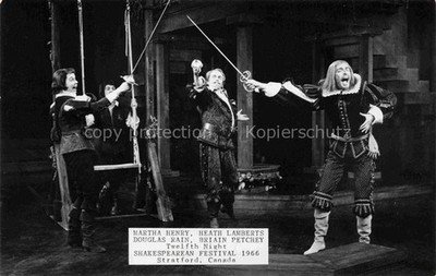 Stratford Ontario Canada Shakespearean Festival 1966 Martha Henry Heath Lamberts