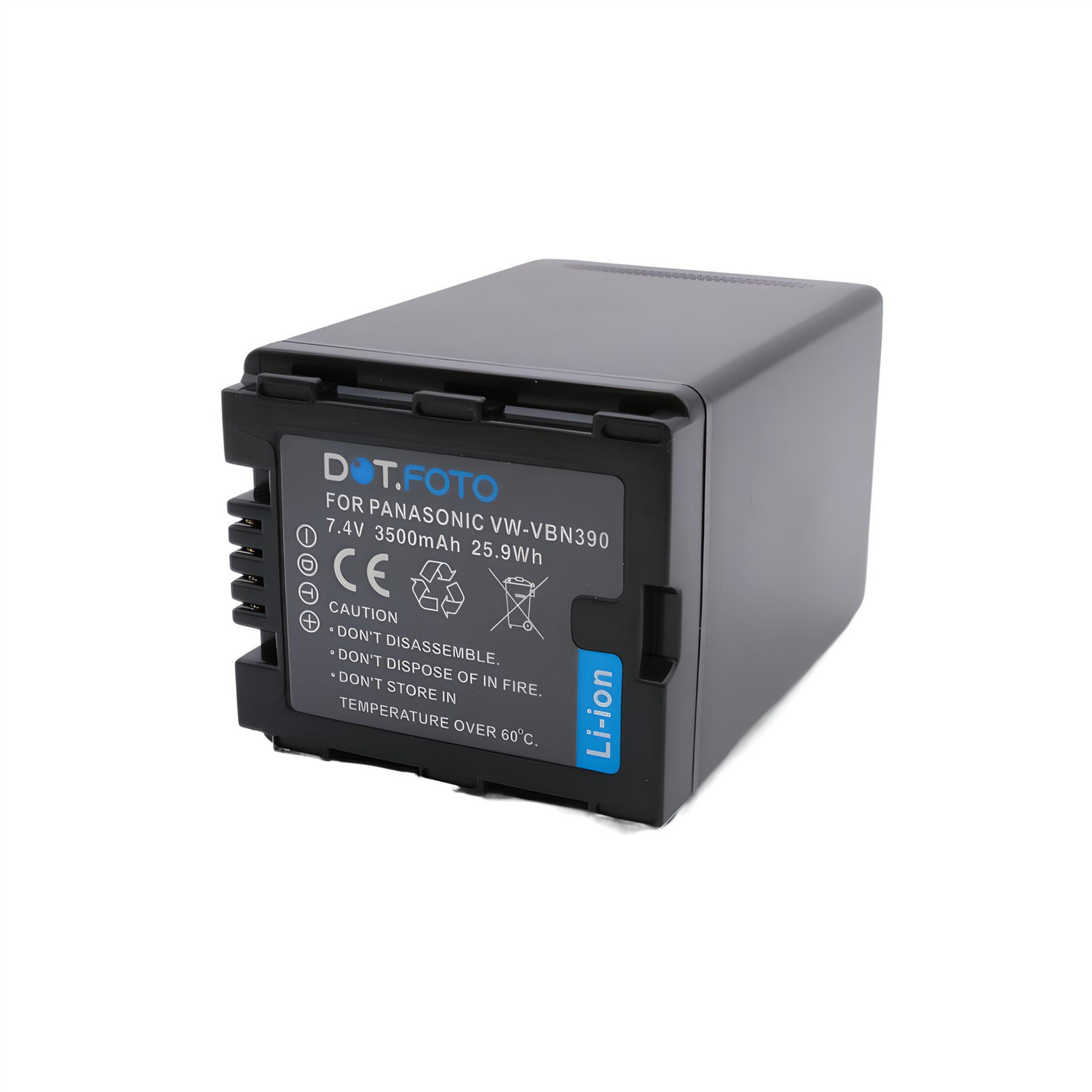 VW-VBN260 3500mAh Battery for Panasonic HC-X800 X900 X920 X929 / HDC-HS900 SD900