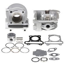 Cylinder 50cc 69.5mm valves without SLS head for GY6 4T QMA/QMB REX Baotian BT49QT