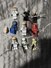 New ListingLEGO Star Wars Minifigure Lot Assorted Clones & Stormtroopers Etc