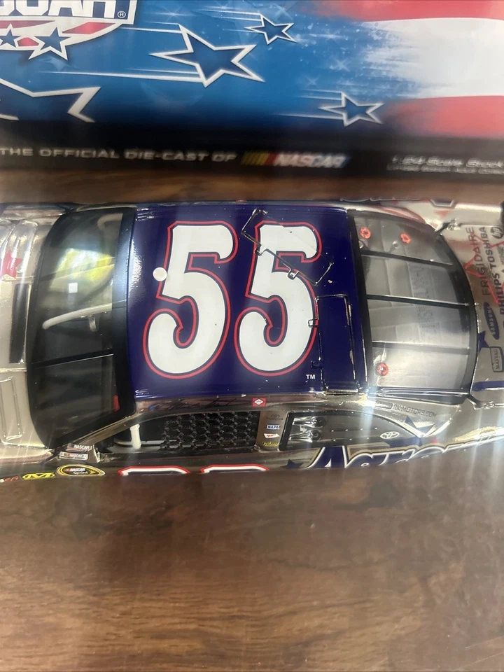 Mark Martin #55 Aarons Nascar Unites Color Chrome 41 of 72 - 2012 Camry Die-cast - Image 3 of 4