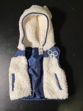 Disney Junior Mickey Mouse Toddler Set Size 12m Zip Fleece Vest Pants Shirt