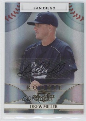 2008 Donruss Threads Rookie Gold Signatures 67/100 Drew Miller #138 Auto 0a1