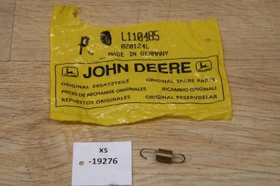 John Deere L110485 Extension Spring NOS NEU genuine xs19276