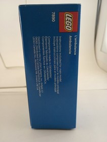 LEGO City 7890 Ambulance NEW! Paramedic EMT Emergency Rescue Stretcher Town