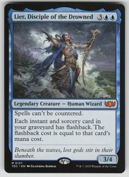 Lier, Disciple of the Drowned #157 Mythic Rare Commander: Tarkir: Dragonstorm