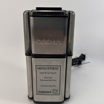 Cuisinart Grind Central Coffee Grinder 18 Cup Capacity Dcg-12bc -Works Great!