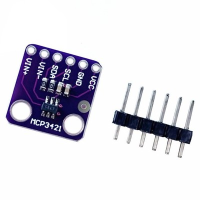 1Set MCP3421 I2C SOT23 6 ADC Module MCP3421A0T Precise Data Analysis